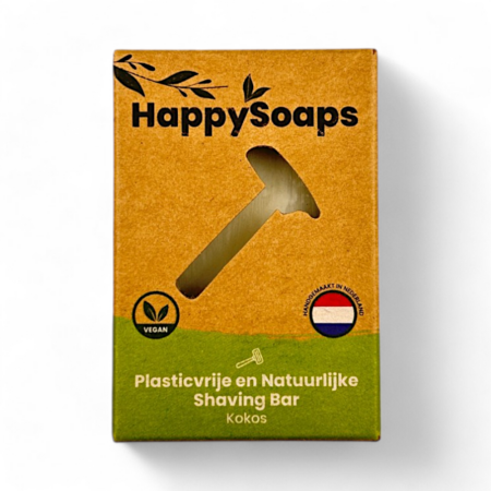 HappySoaps Happy Shaving Bar Kokos 80g