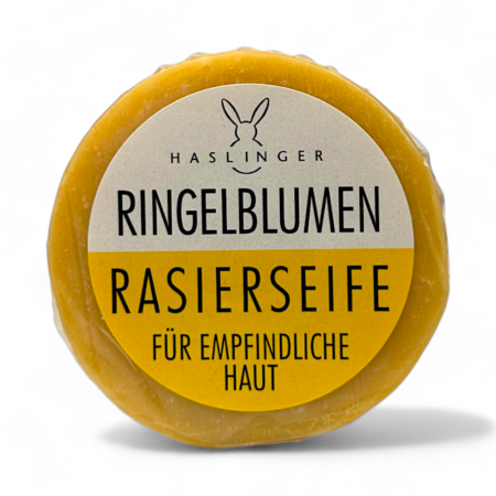 Haslinger Rasierseife Ringelblumen 60g, ohne Dose