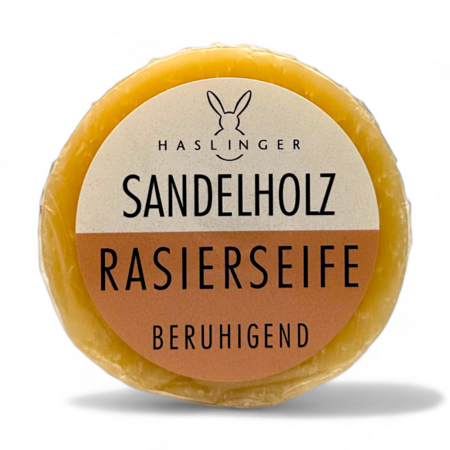 Haslinger Rasierseife Sandelholz 60g, ohne Dose