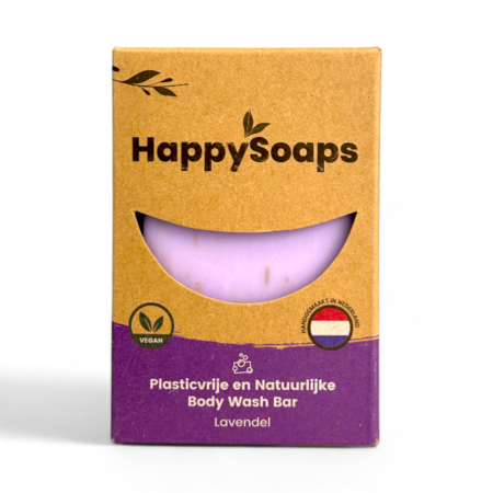 HappySoaps Body Wash Bar Lavendel 100g