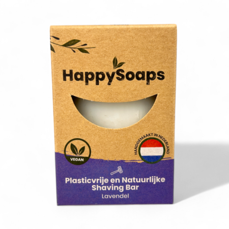 HappySoaps Happy Shaving Bar Lavendel 80g