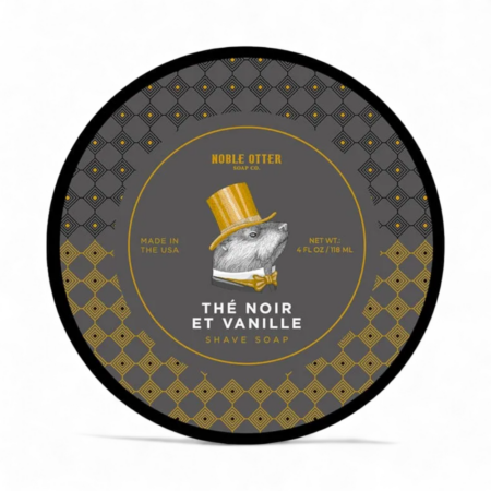 Noble Otter Rasierseife Thé Noir et Vanille 118ml