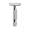 Rockwell Rasierhobel 6C White Chrome, geschlossener Kamm, Double Edge