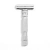 Rockwell Rasierhobel T2 Brushed Chrome, Adjustable, Geschlossener Kamm
