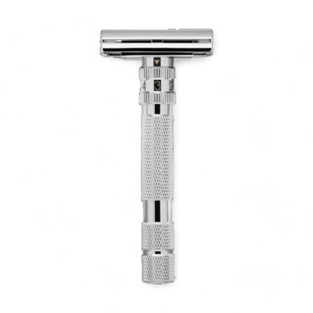 Rockwell Rasierhobel T2 White Chrome, Adjustable, Geschlossener Kamm