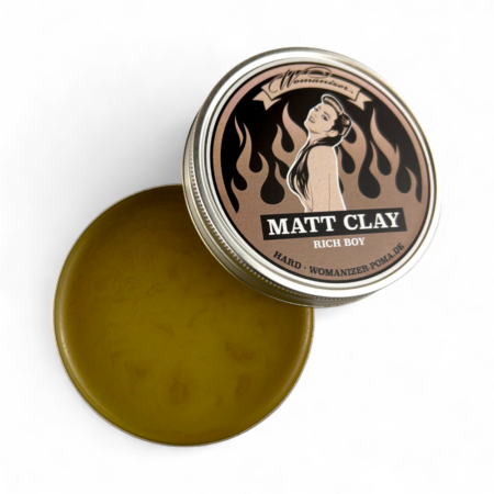 Womanizer Pomade Rich Boy Matt Clay Hard 90ml2