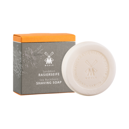 Mühle feste Rasierseife Sanddorn 65g, für alle Hauttypen1