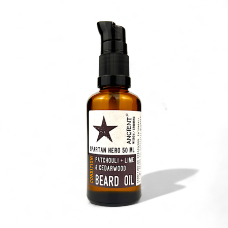 Ancient Wisdom Bartöl Spartan Hero 50ml, pures Wohlbefinden