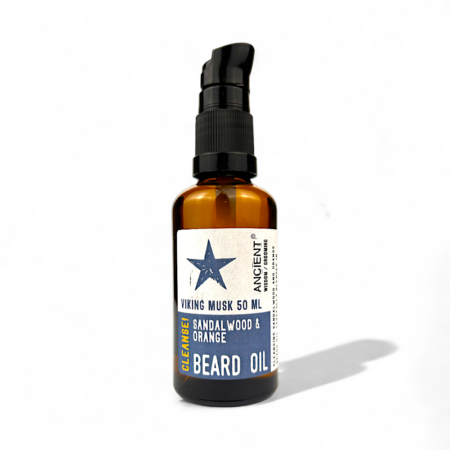 Ancient Wisdom Bartöl Viking Musk 50ml, gegen Jucken und Schuppen