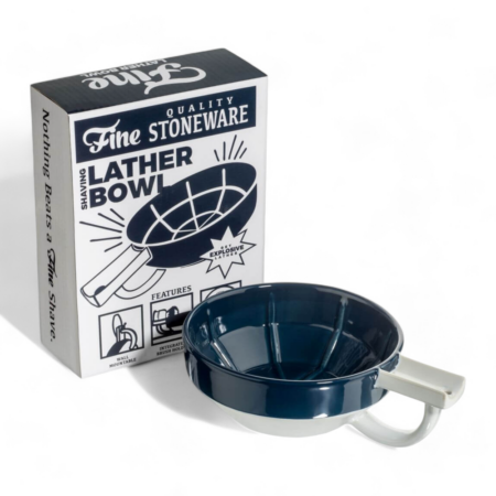 Fine Accoutrements Rasierschale Fine Lather Bowl Blau/Weiß