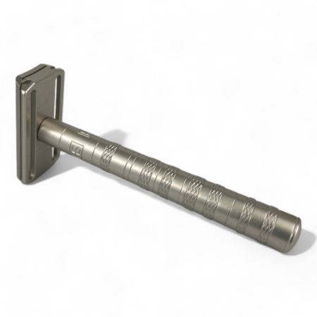 Henson Shaving Rasierhobel AL13 2.0 Medium Aircraft Aluminium, Silber