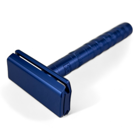 Henson Shaving Rasierhobel AL13 2.0 Medium Steel Blue