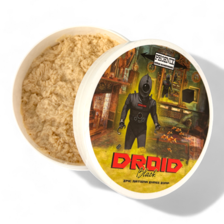 Phoenix Artisan Accoutrements Rasierseife Droid Black CK-6 113g1