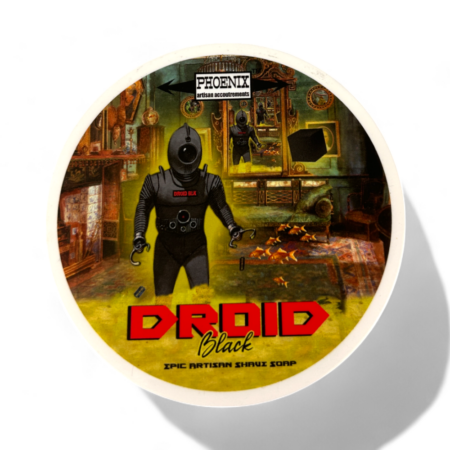 Phoenix Artisan Accoutrements Rasierseife Droid Black CK-6 113g