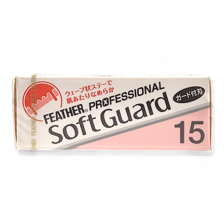 Feather Professional PSF-15 Soft Guard Rasierklingen - 15 Stk., Single Edge