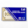 Kai Rasierklingen Stainless Steel, 5 Stk., Double Edge