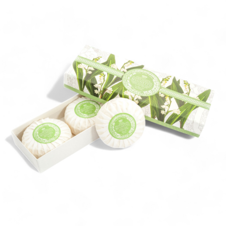 Saponificio Varesino Körperseife Maiglöckchen 3 x 100 g, Geschenkset