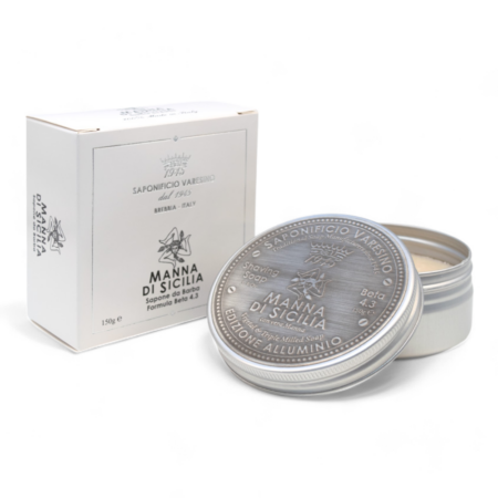 Saponificio Varesino Rasierseife Manna di Sicilia Beta 4.3 150g, Hartseife