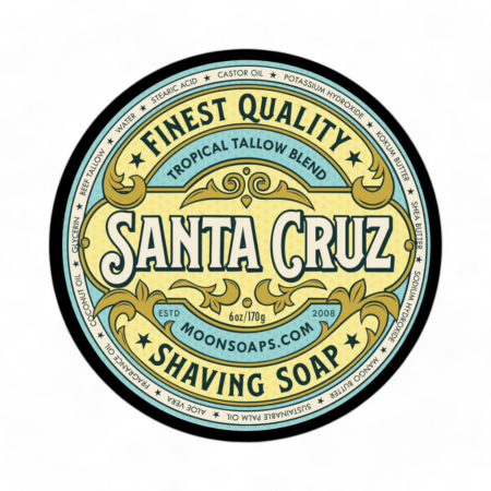 Moon Rasierseife Santa Cruz 170g, bringt Sommer ins Bad