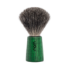 nom Rasierpinsel THEO 81 GA, reines Dachshaar, Griffmaterial Green Ash