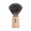 nom Rasierpinsel THEO 81 PA, reines Dachshaar, Griffmaterial Pure Ash