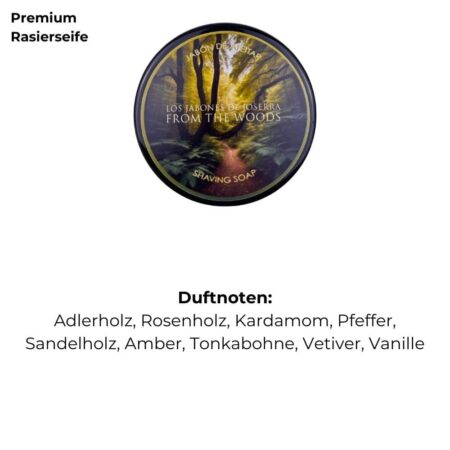Los Jabones de Joserra Rasierseife From The Woods 115g 2