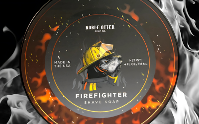 Noble Otter Rasierseife Firefighter 118ml5