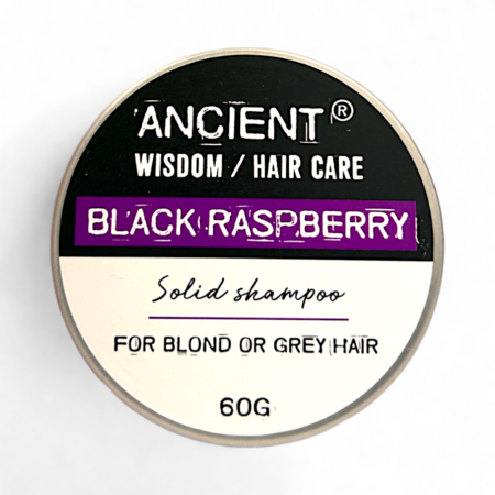 Ancient Wisdom festes Shampoo Black Raspberry 60g