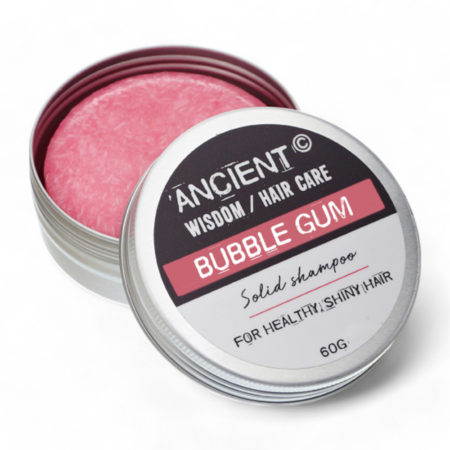 Ancient Wisdom festes Shampoo Bubblegum 60g1