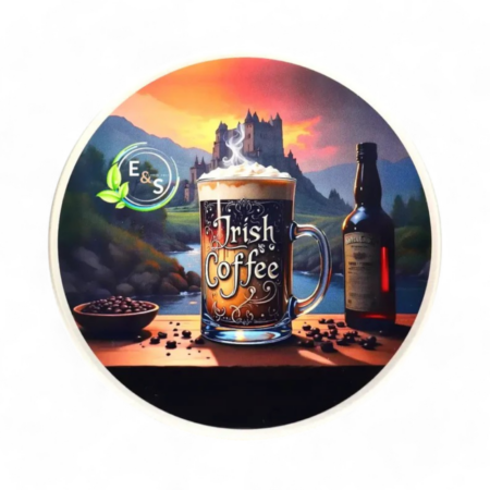 E&S Rasage Rasierseife Irish Coffee 125g, Vegan