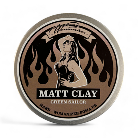 Womanizer Green Sailor Matt Clay HARD 90ml, Ölbasiert