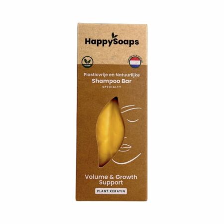 HappySoaps Shampoo Bar Volume and Growth Plant Keratin 100g