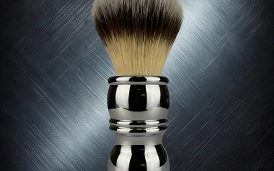 RazoRock Rasierpinsel Chrome Silvertip5