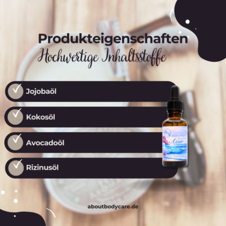 E&S Rasage Bartöl Azur 30ml2