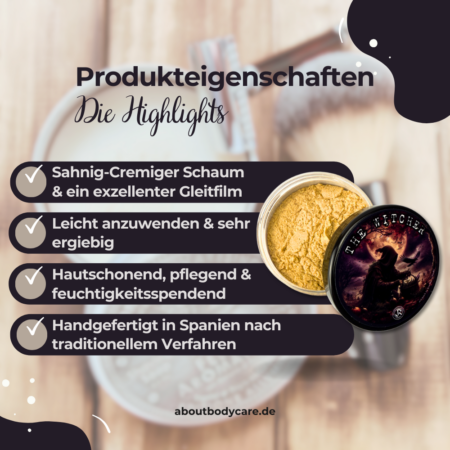 Los Jabones De Joserra Rasierseife The Witcher 125g3