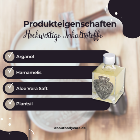 Saponificio Varesino After Shave 80th 100ml, Jubiläumsedition2