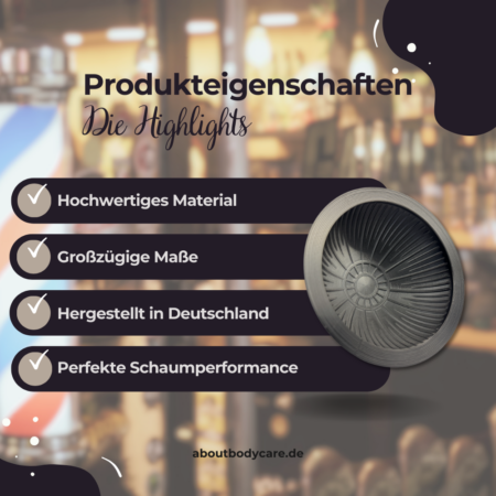 About Body Care Rasierschale Cloud Cannon P Zero - Black2