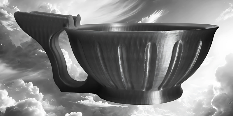 About Body Care Rasierschale Cloud Cannon P2 XL - Translucent Blue3