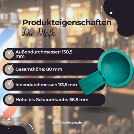 About Body Care Rasierschale Cloud Cannon P2 - Peppermint Green1
