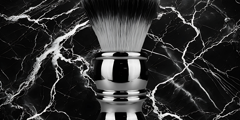 RazoRock Rasierpinsel Chrome Silvertip4