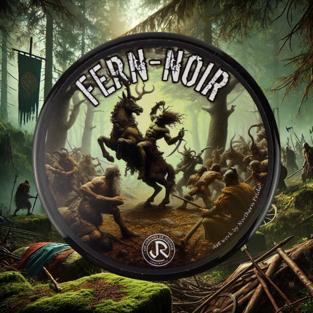 Los Jabones De Joserra Rasierseife Fern-Noir 125g5