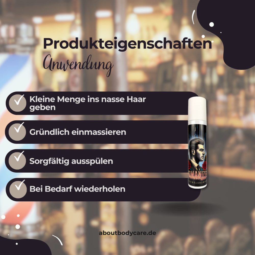 Womanizer Haarshampoo Pomade Down M 250ml2