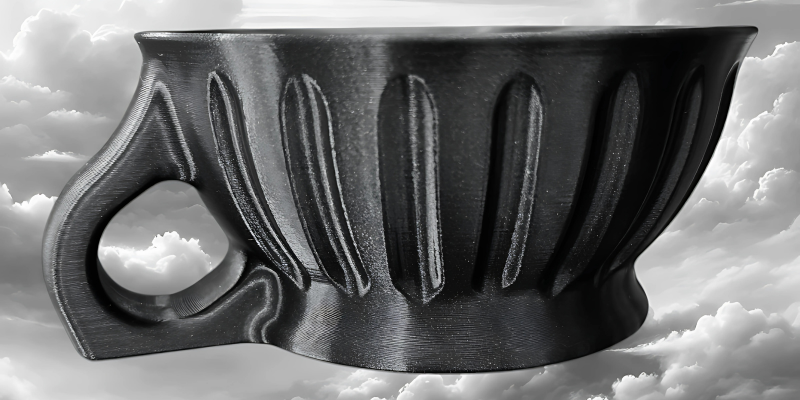 About Body Care Rasierschale Cloud Cannon P1 - Flamed Titanium3