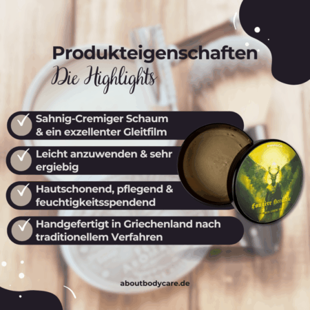 Grooming Cult Rasierseife Fougere Heraldic 114g3