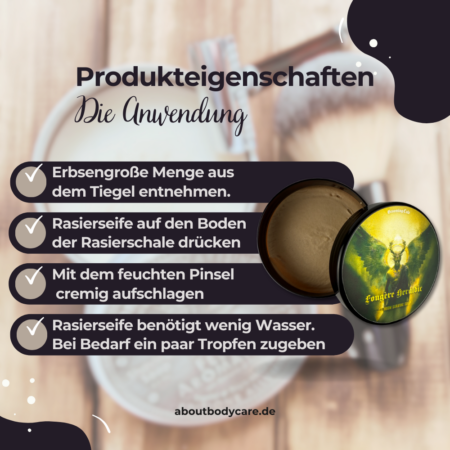 Grooming Cult Rasierseife Fougere Heraldic 114g4