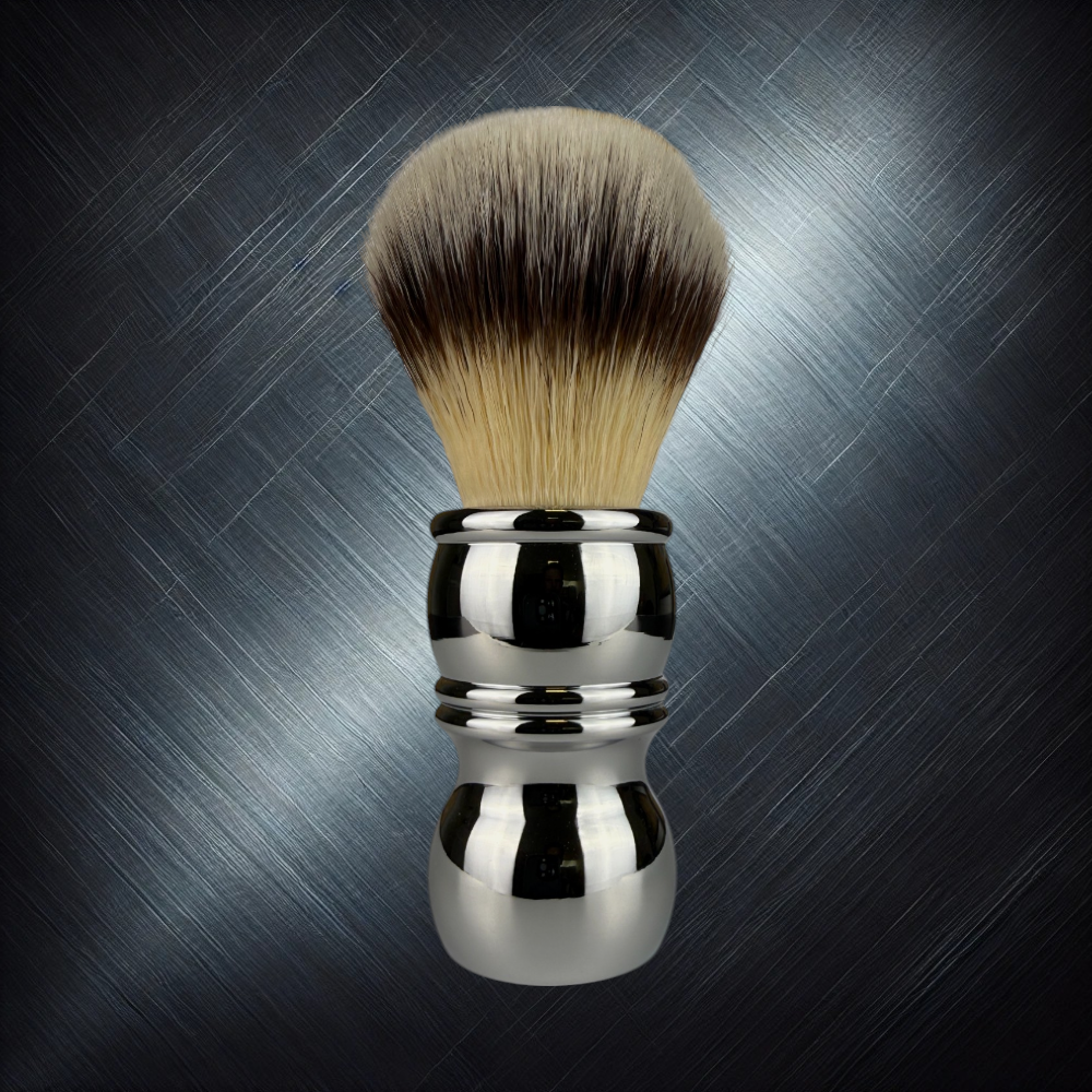 RazoRock Rasierpinsel Chrome Silvertip3