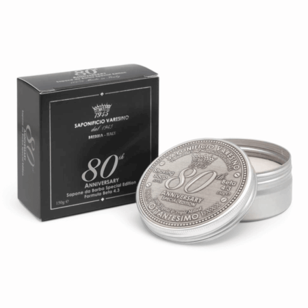 Saponificio Varesino Rasierseife 80th 150g, Jubiläumsedition