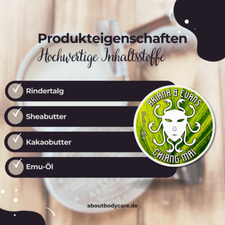 Ariana & Evans Rasierseife Chiang Mai 148ml, Ultima Base2