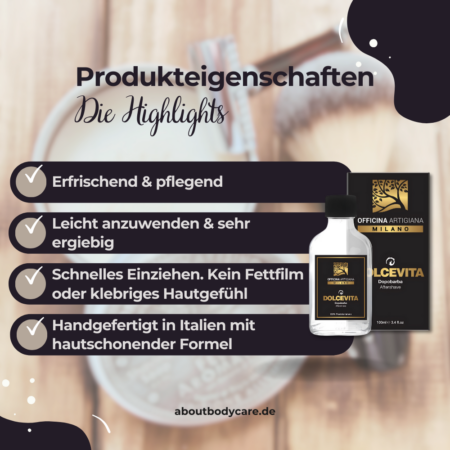 Officina Artigiana Aftershave Dolcevita 100ml3
