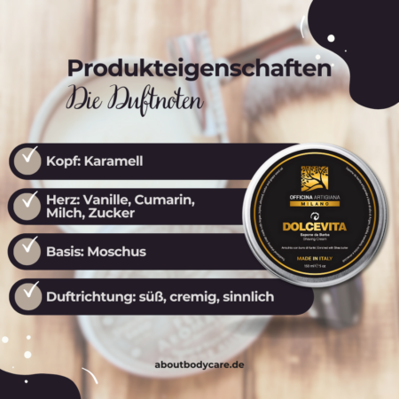 Officina Artigiana Rasierseife Dolcevita 150ml1